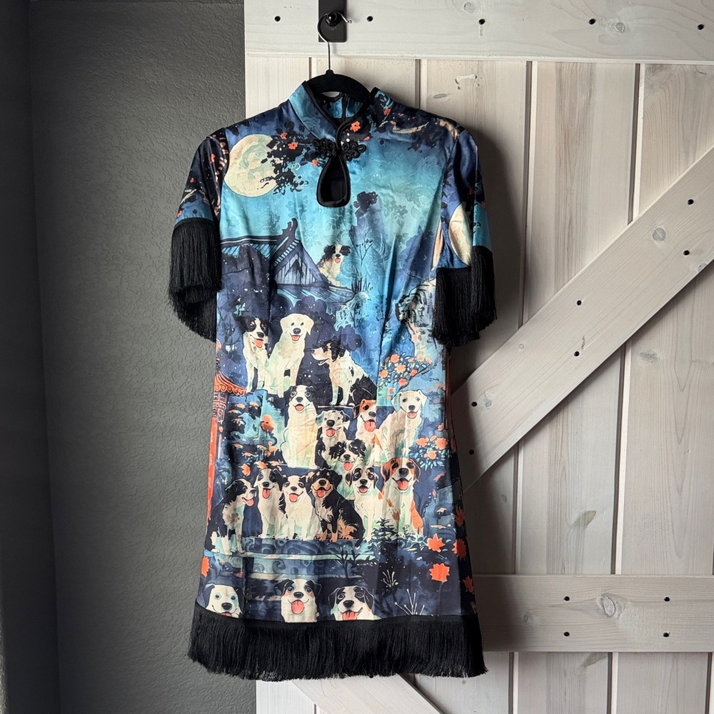 Dressed in LALA Loyalty Fringe Dress - NWT!